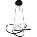 LED диммируемая подвесная люстра на тросе LED/95W/230V 3000-6500K, диаметр 57 см + пульт дистанционного управления